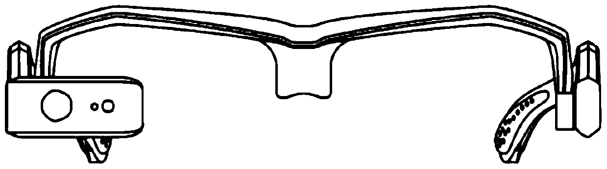 Method for judging the degree of vehicle damage by smart glasses used in the process of vehicle maintenance