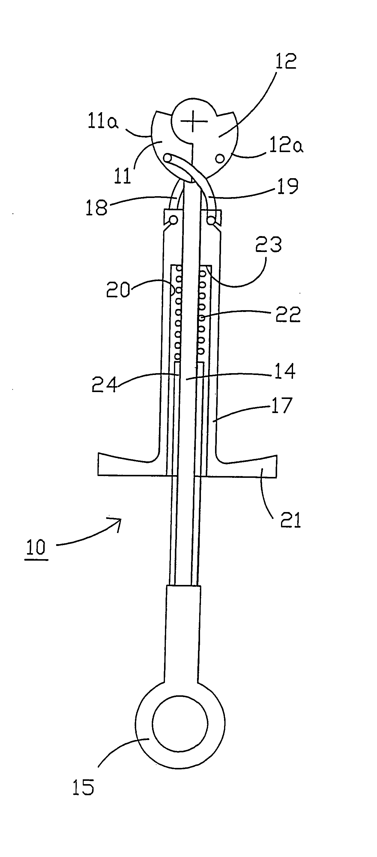 Mechanical chock with cams for climbing and mountaineering