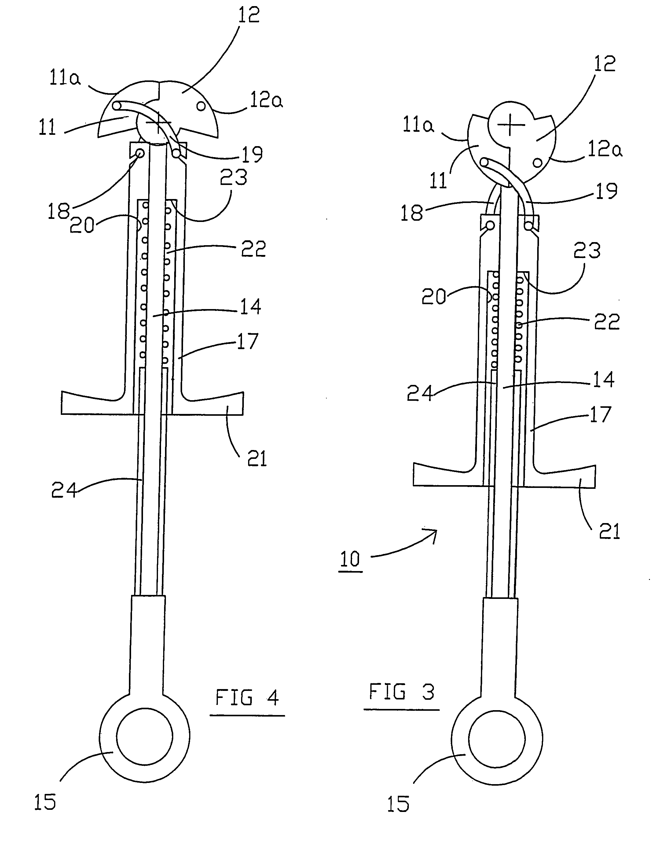 Mechanical chock with cams for climbing and mountaineering