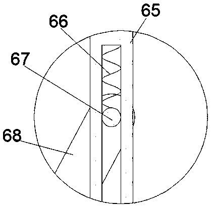 Bottle opening plastic sealing device for filling food