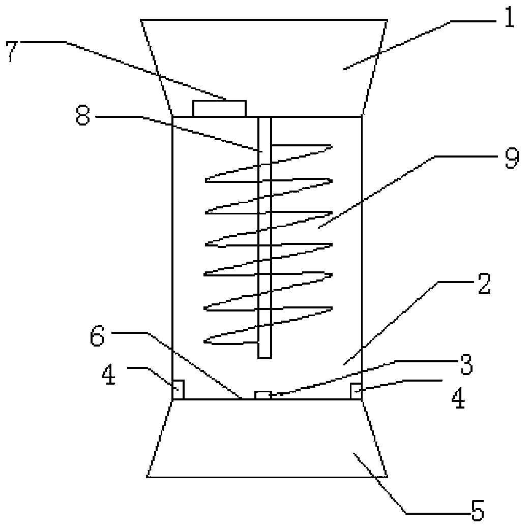 Automatic feeding crusher