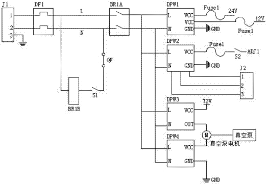 Automatic test control system