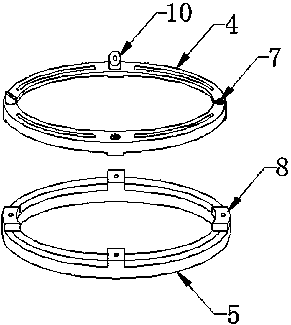 Operative multidirectional adjustable supporting and expanding device and using method thereof