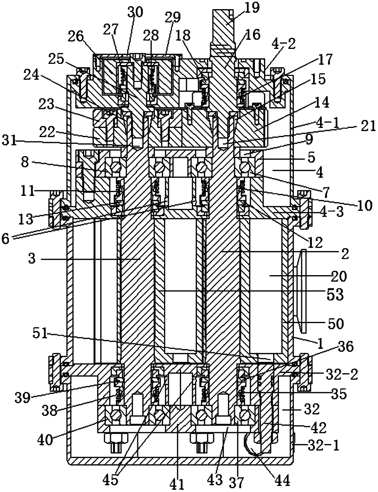 An airtight small Roots fan equipment with water pump