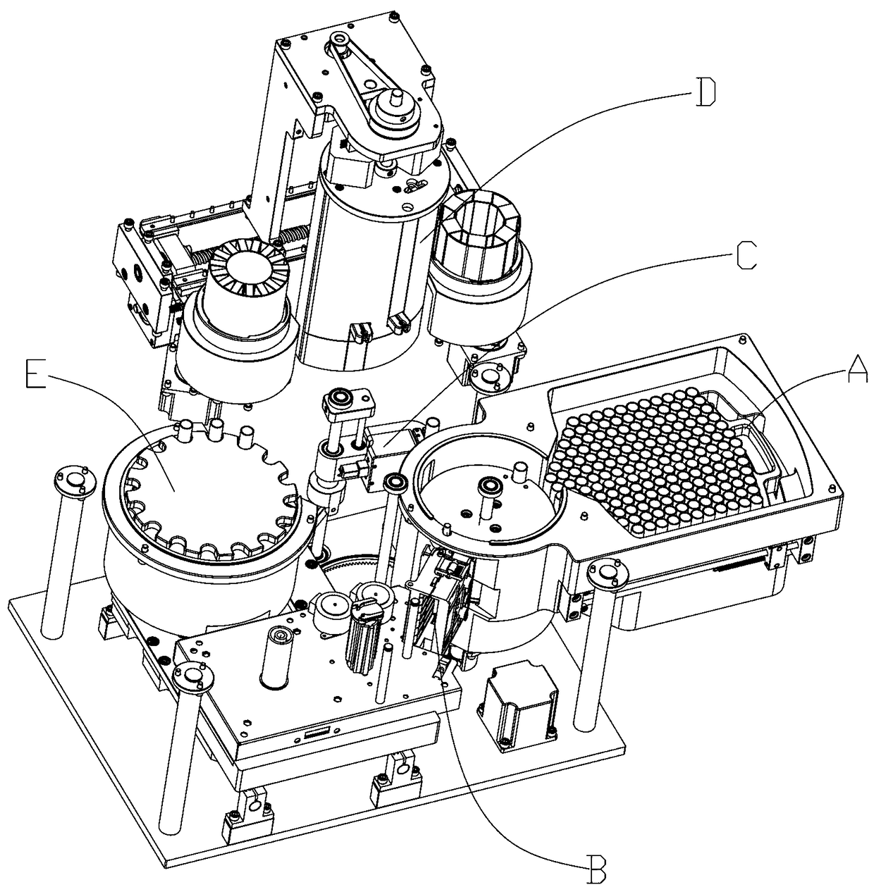 Automatic sample transfer transmission system