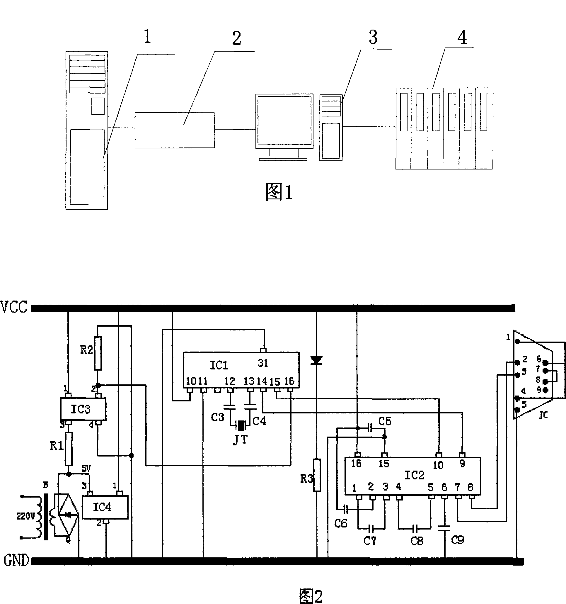 Power-off protection microcomputer cluster auto-shutdown system