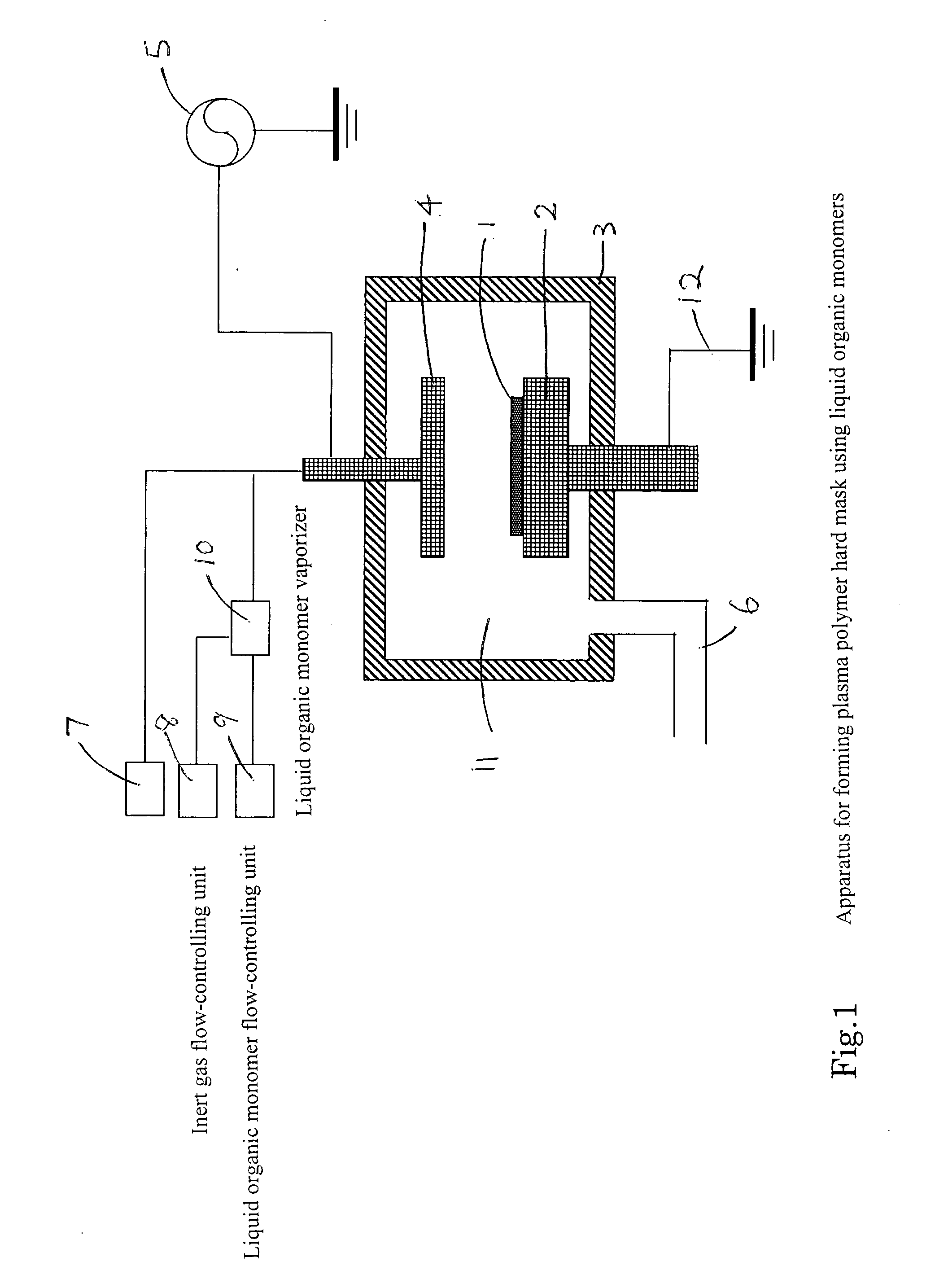 Method of forming a carbon polymer film using plasma CVD