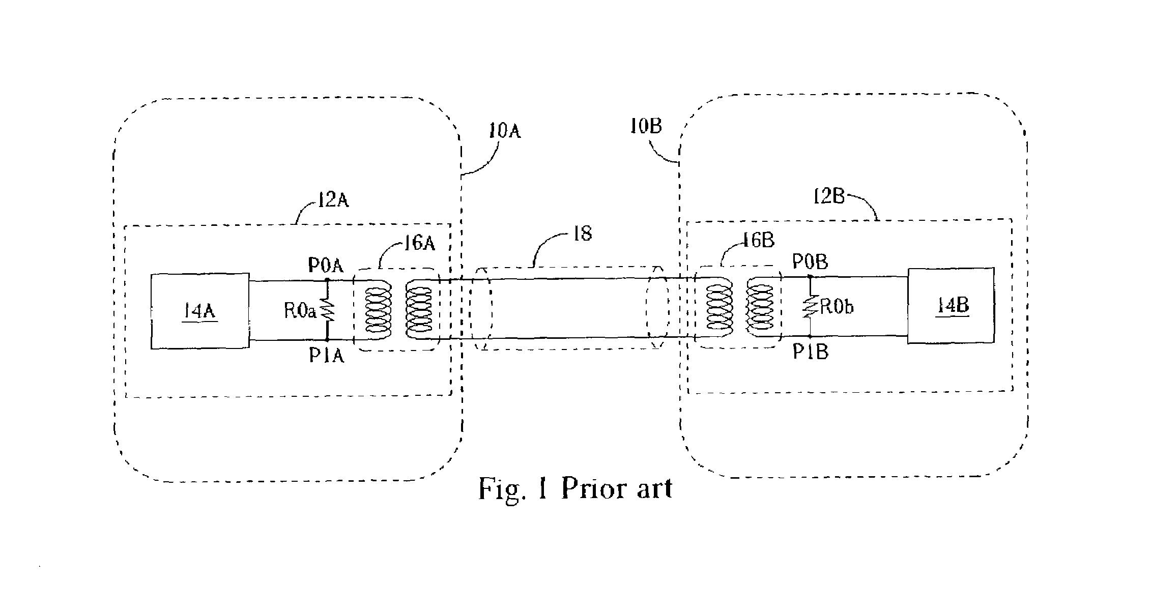 Circuit for compensating a degraded signal and associated method