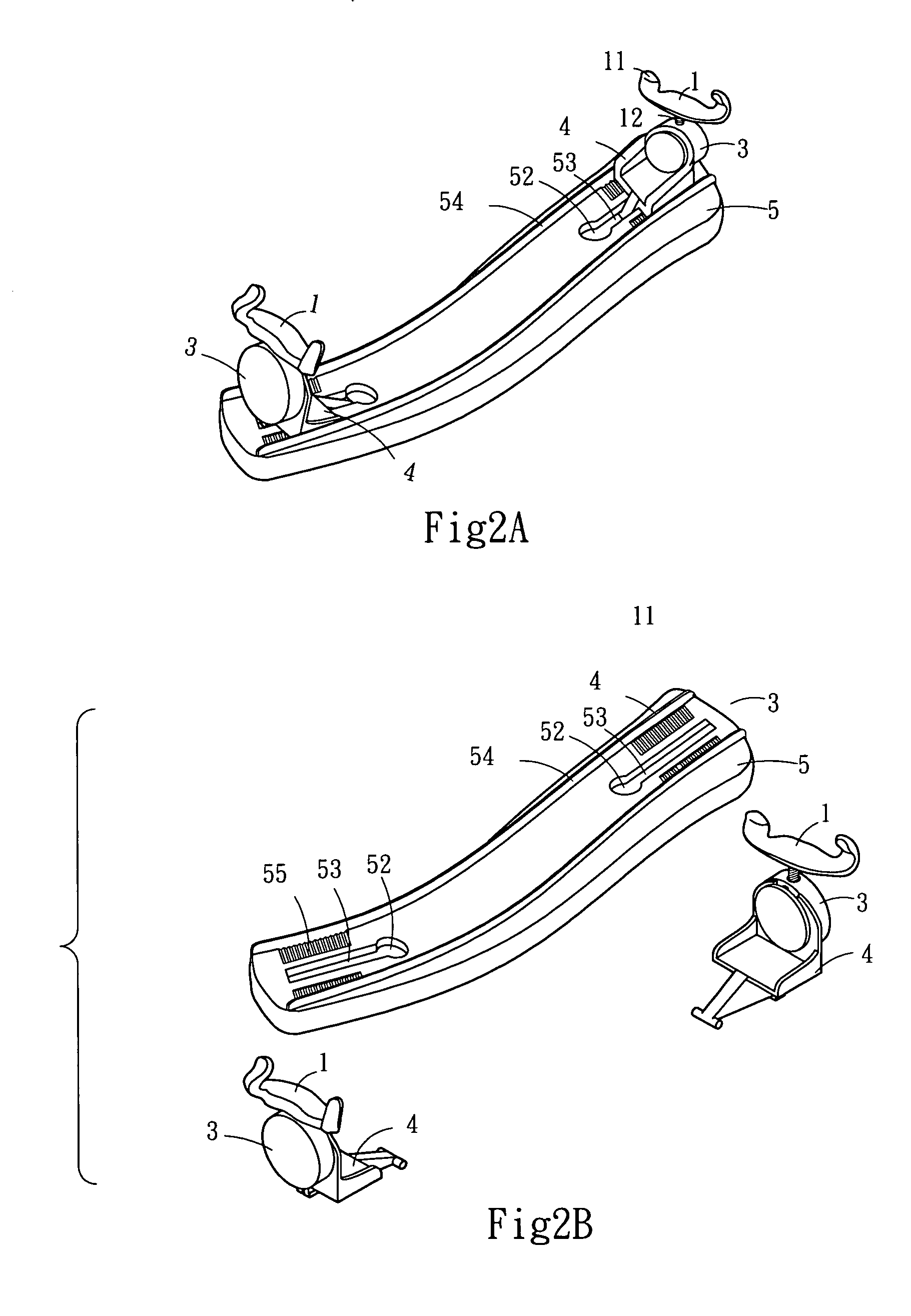 Shoulder rest for violin having rack rail based width adjustment mechanism