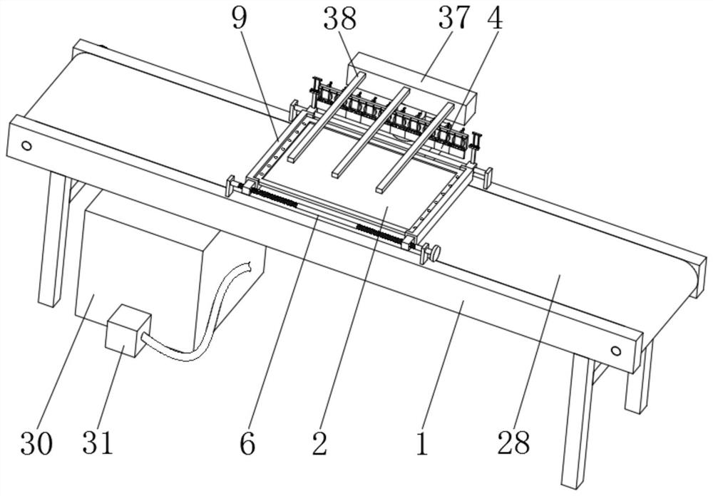 Silk-screen printing device and printing method thereof