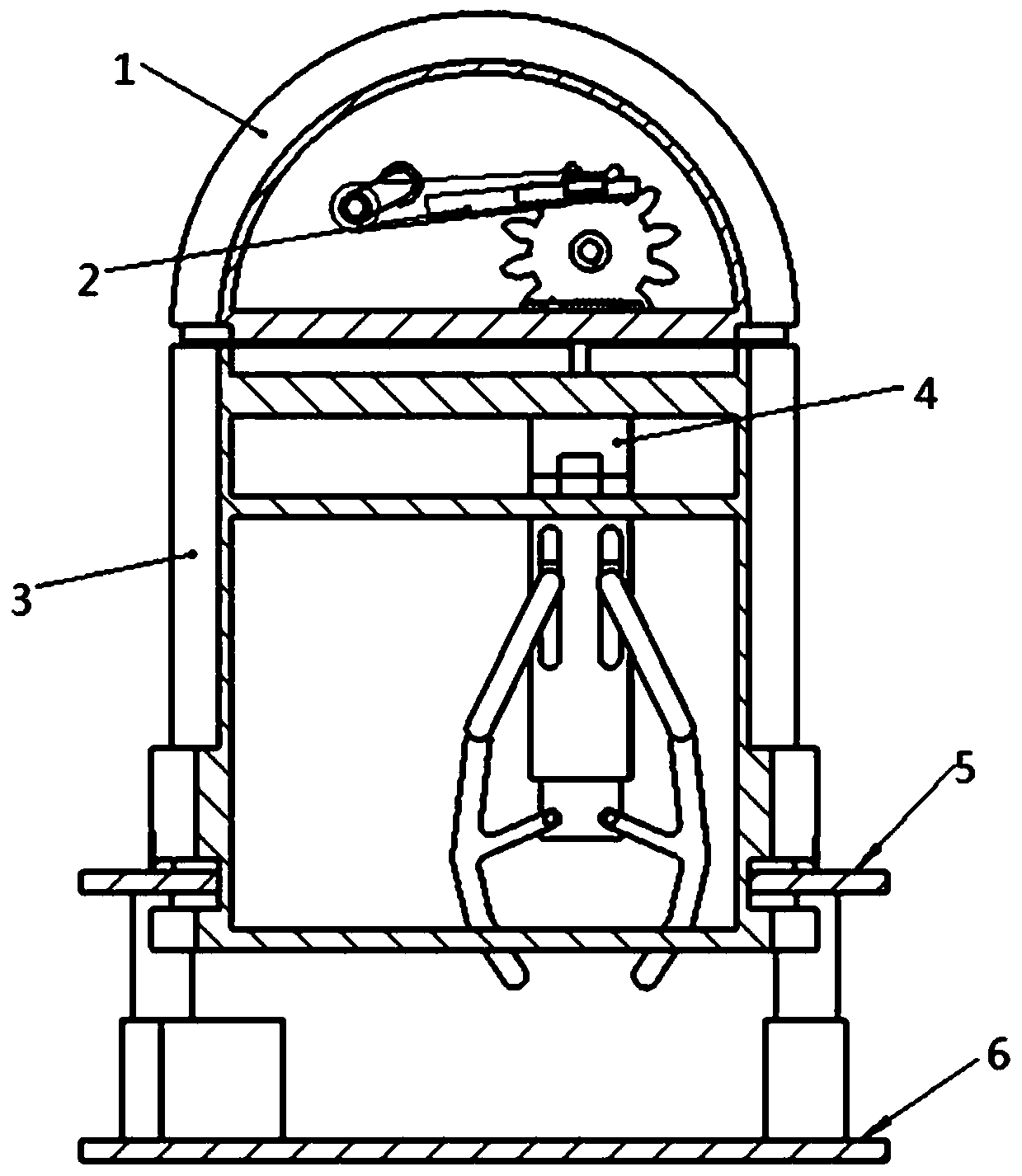 Patella adhesion rehabilitation treatment training device