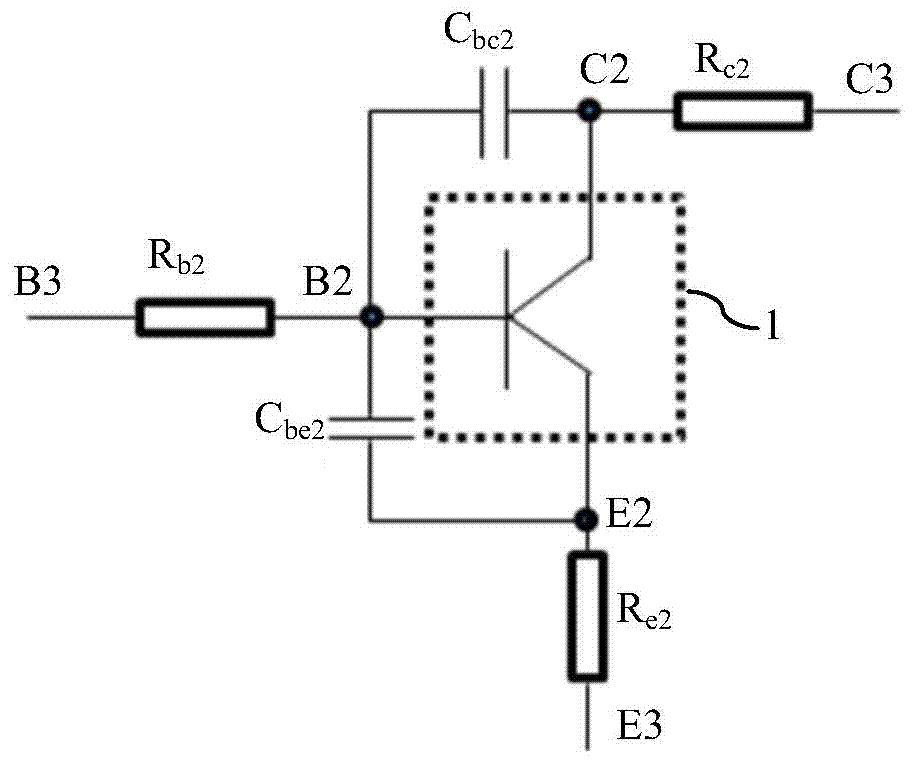 Large-signal model method for germanium-silicon heterojunction transistor