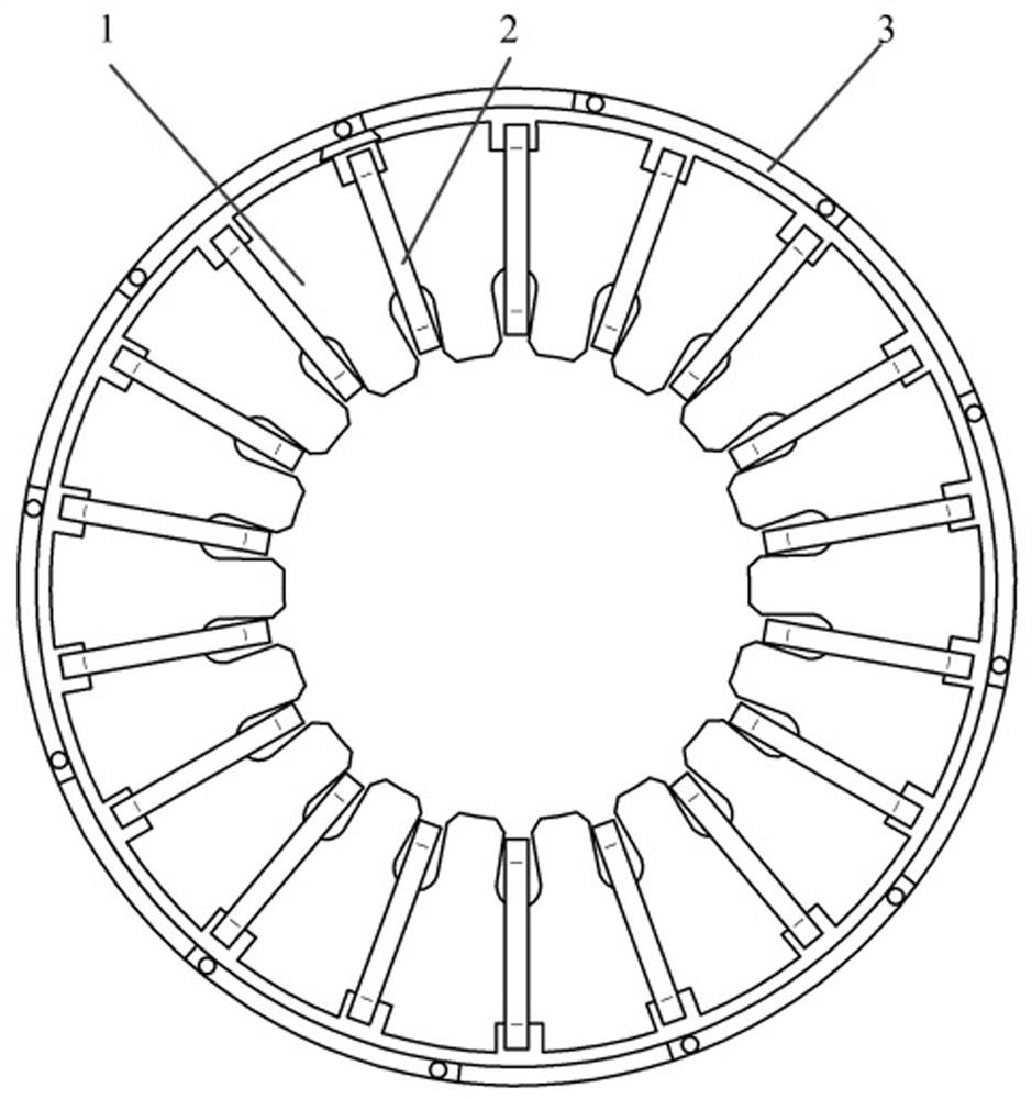 A Stator Structure with Adaptive Magnetic Field Correction Capability