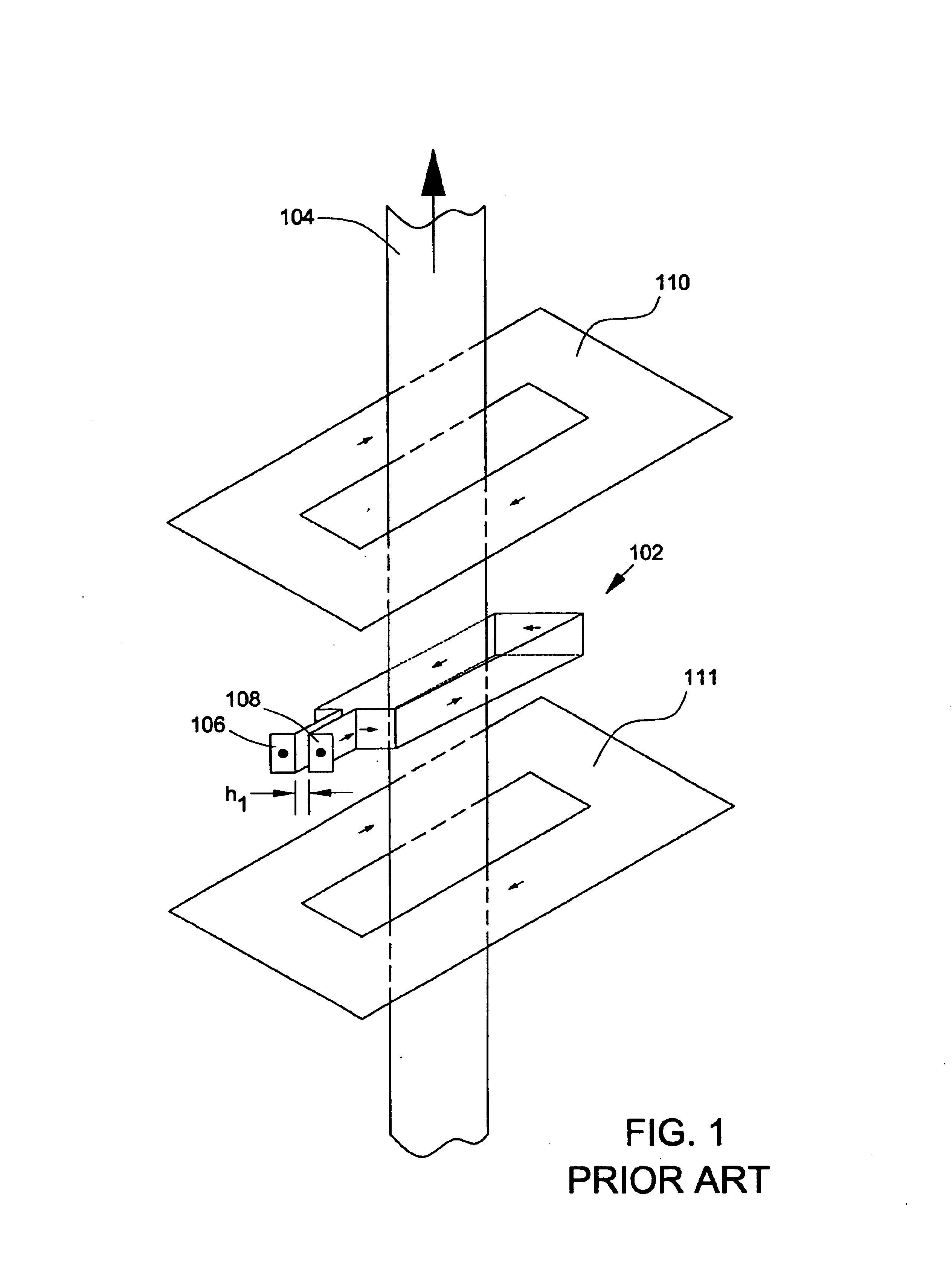 Electromagnetic shield for an induction heating coil