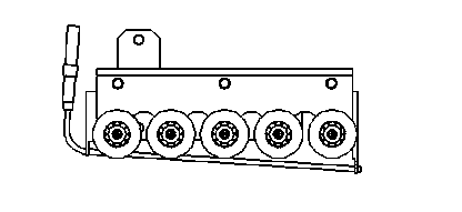 Edge sealing system device for packing machine