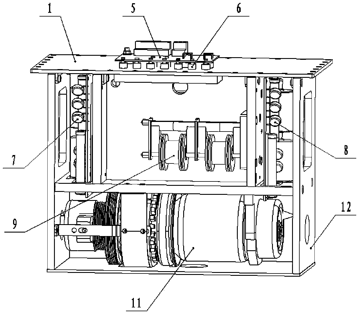 Combined high-frequency high-pressure X-ray machine head