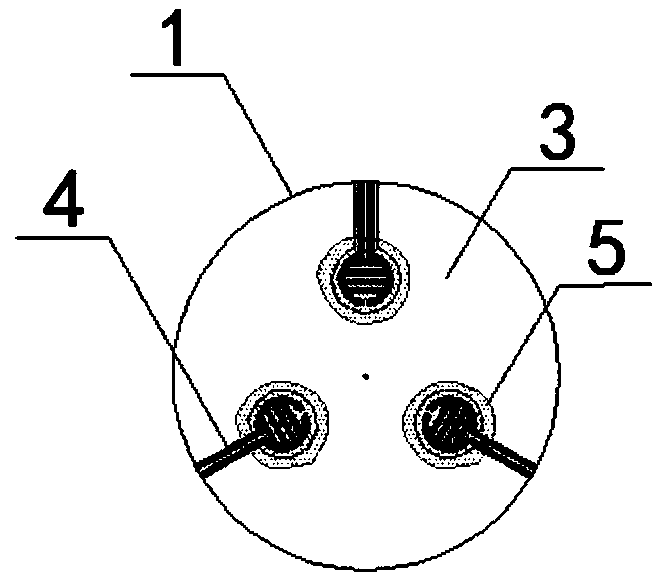 Real-time detection device and method for advance curtain grouting effect of soft ground tunnel