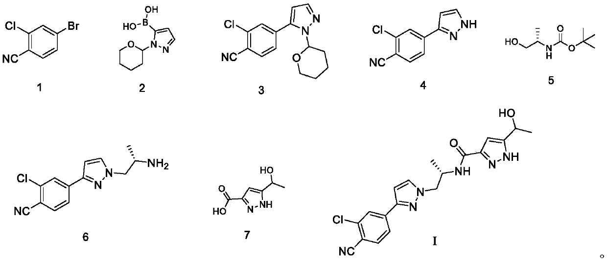 Method for preparing antitumor drug darolutamide