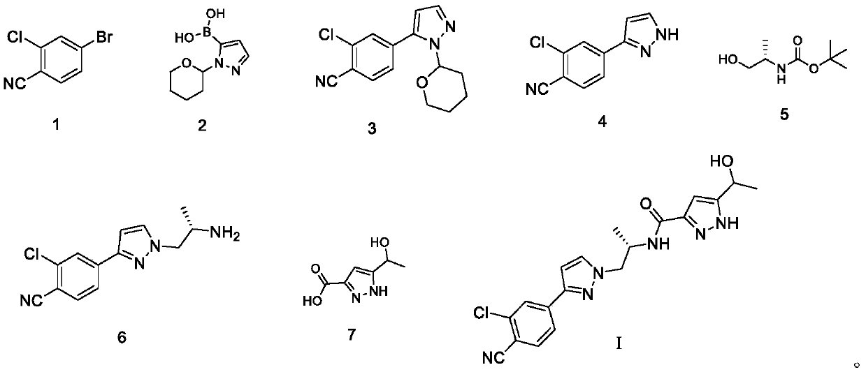 Method for preparing antitumor drug darolutamide