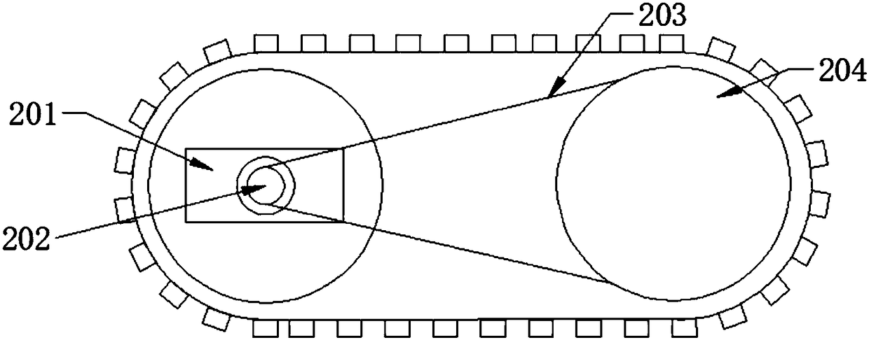 Three-direction-moving type medical detection device rack