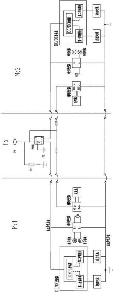 Urban rail vehicle traction system