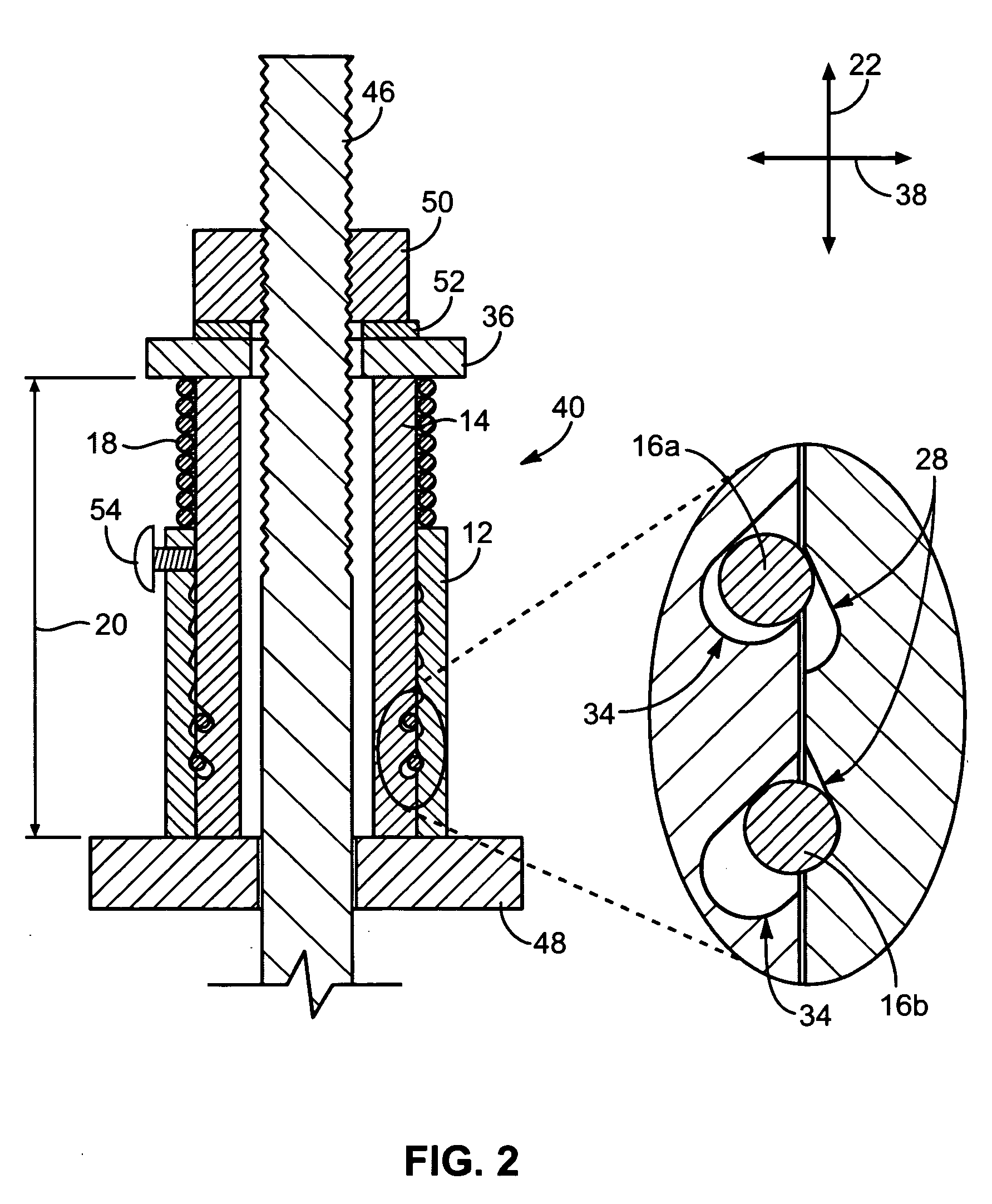 Racheting take-up device