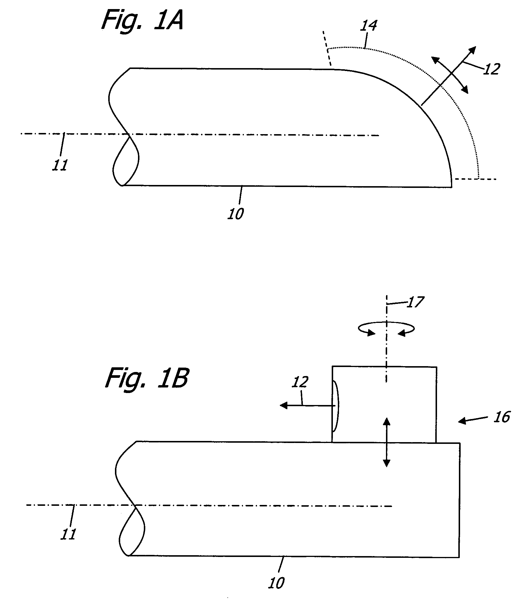 Tip structure for variable direction of view endoscope