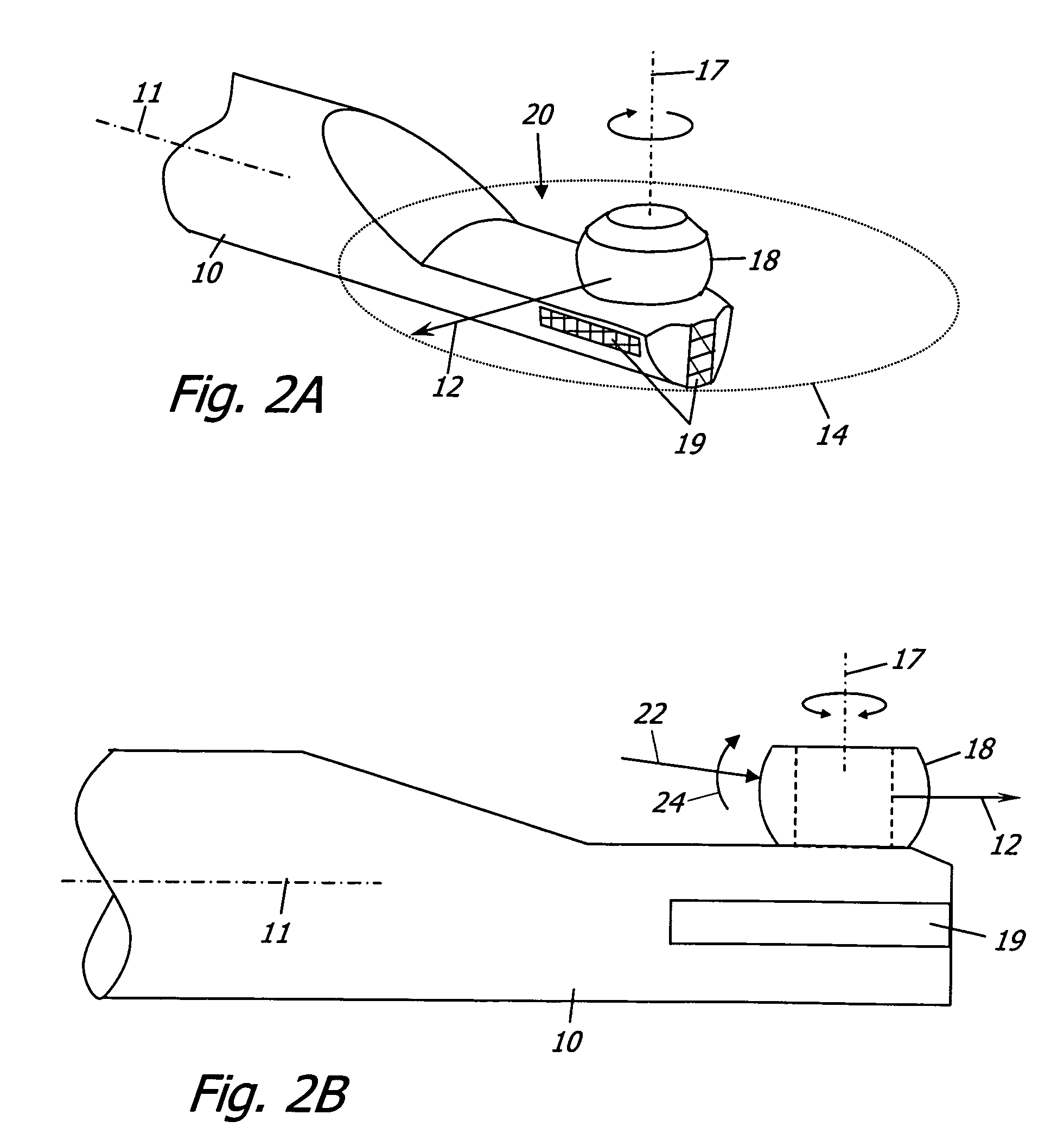 Tip structure for variable direction of view endoscope