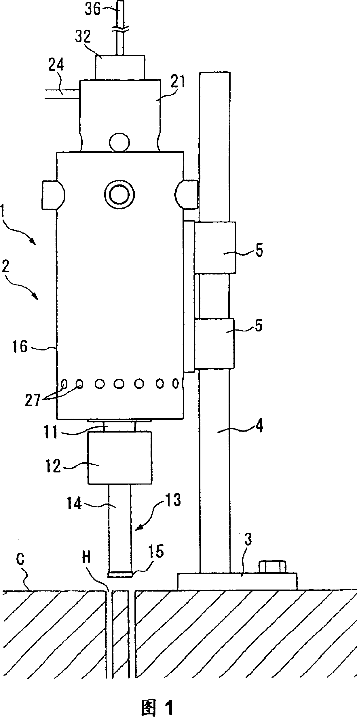 High speed boring apparatus.