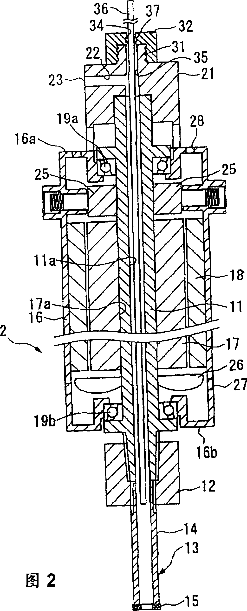 High speed boring apparatus.