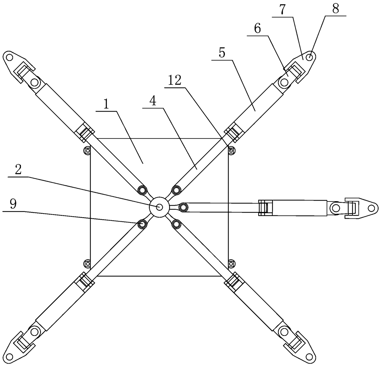 Multi-sensor arrangement device for temperature and humidity detection and calibration of constant-temperature and constant-humidity box