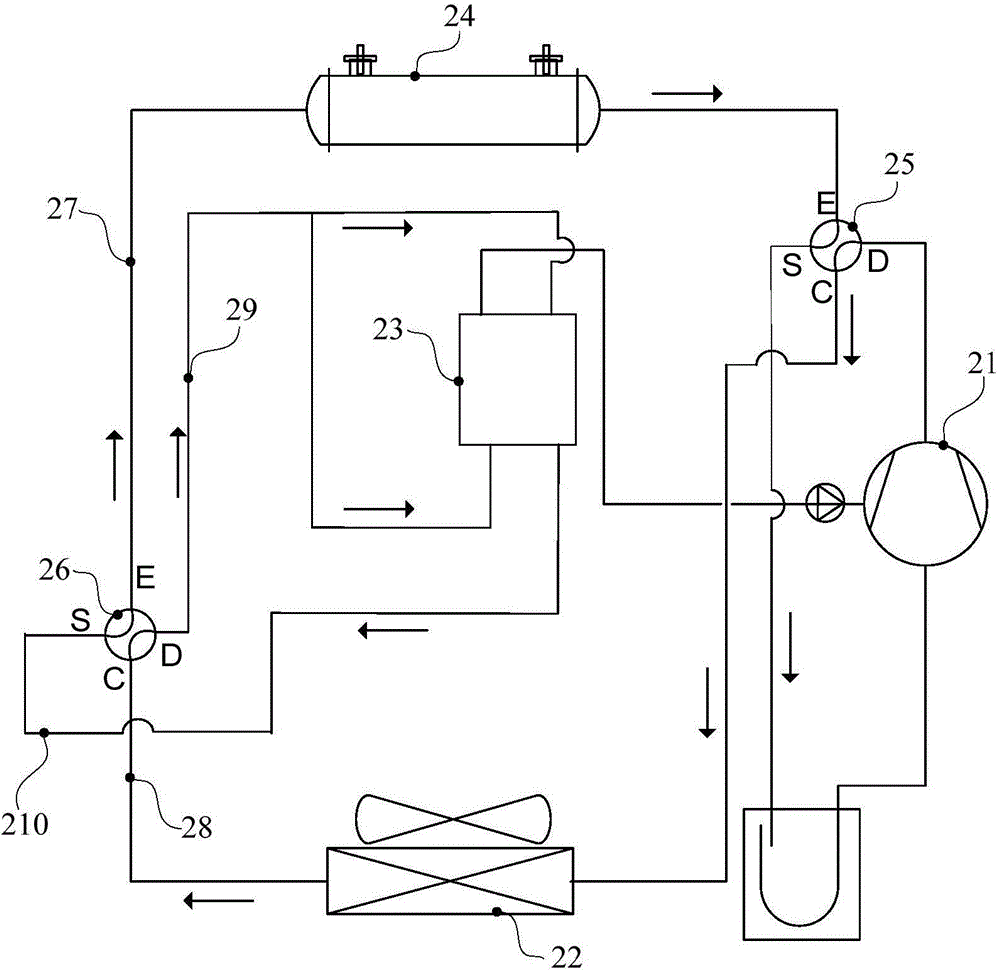 Low-temperature enthalpy spraying unit