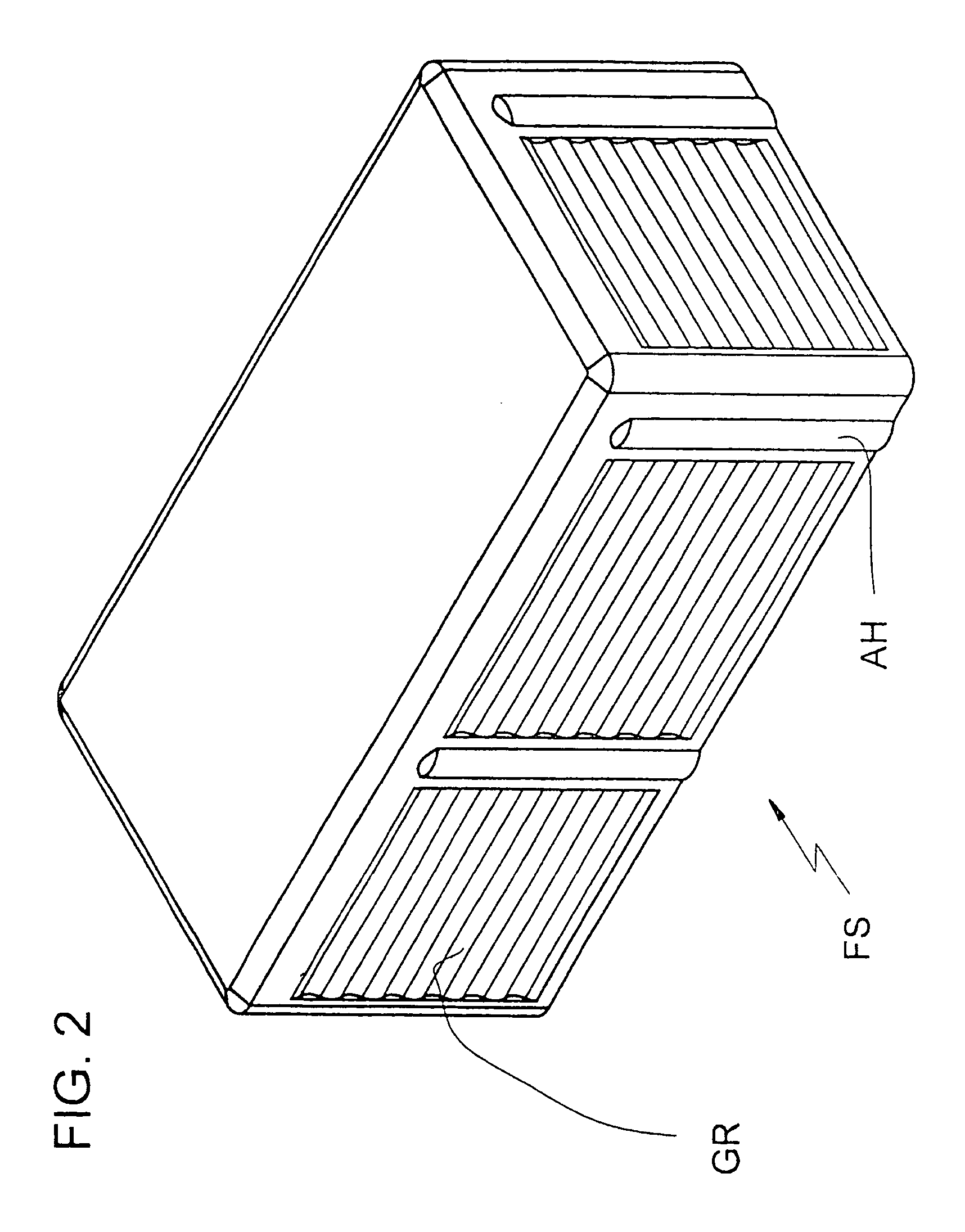 Molding insert for molding machines