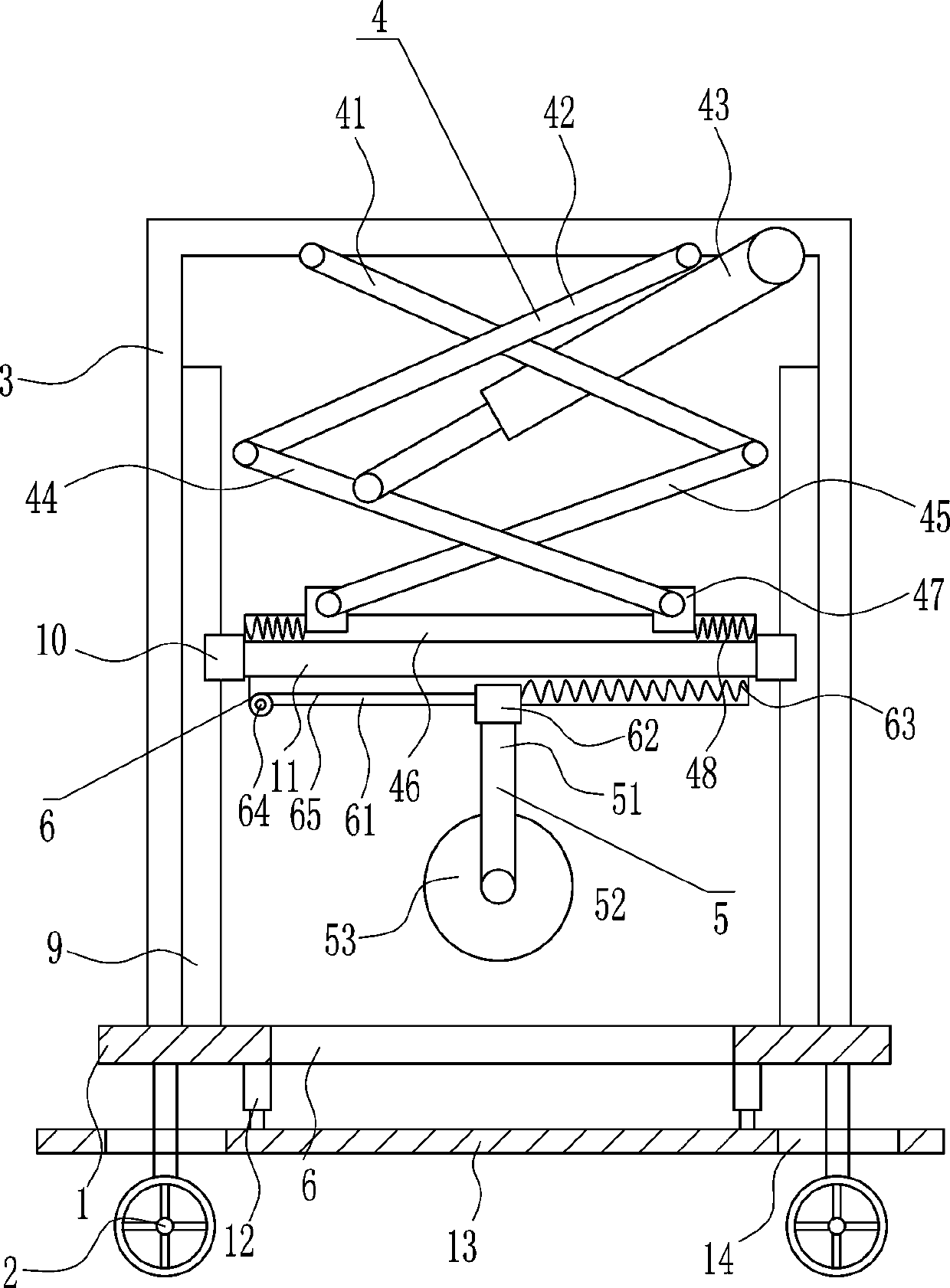 Foundation efficient leveling device for building construction