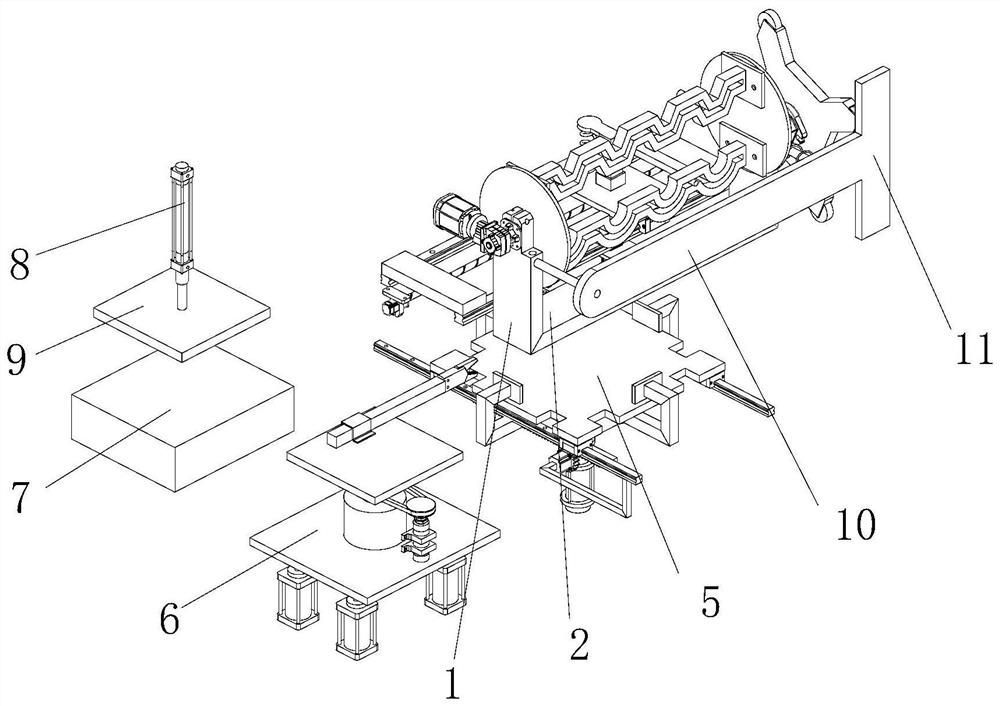 A processing mechanism for pvc boards