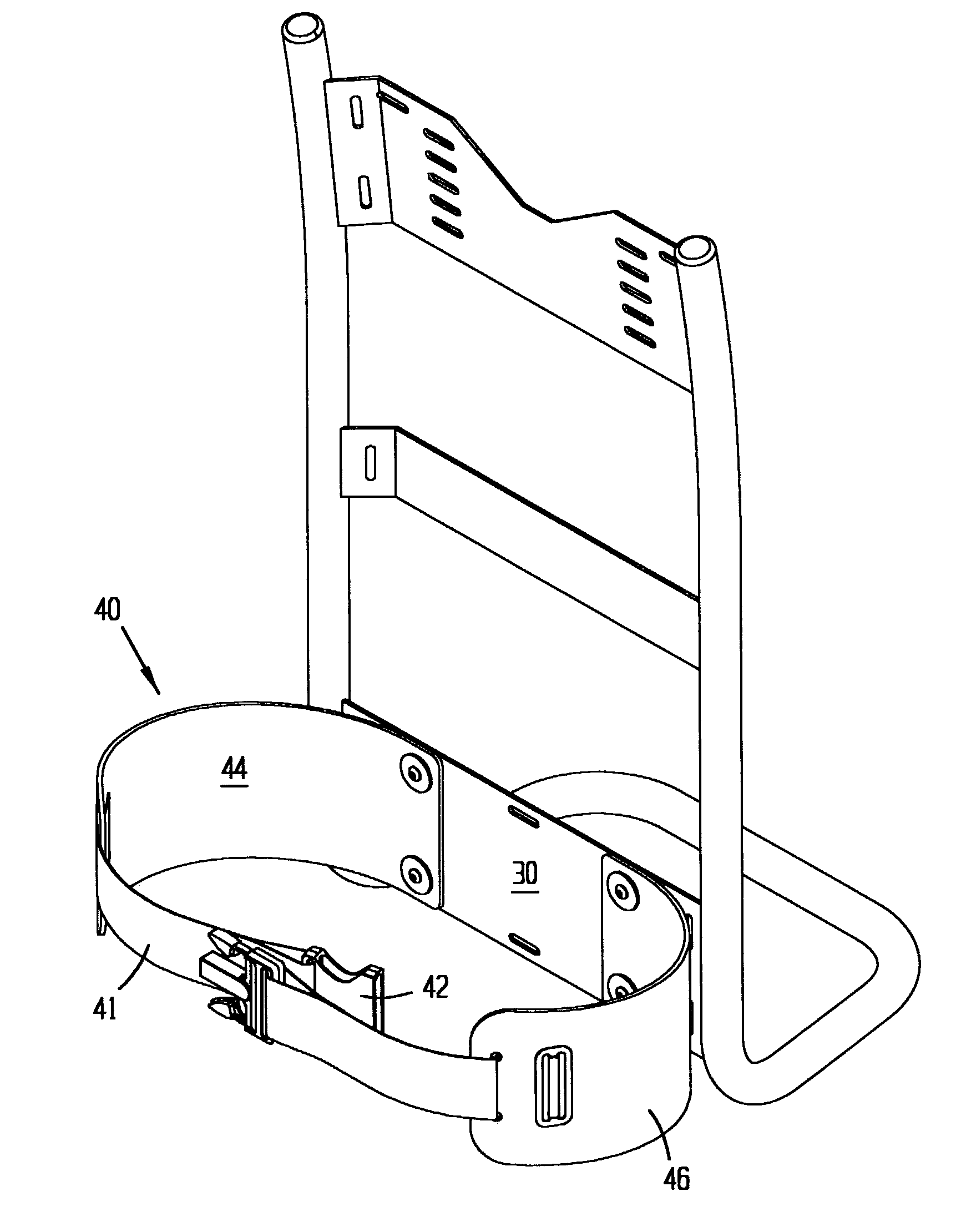 External frame backpack