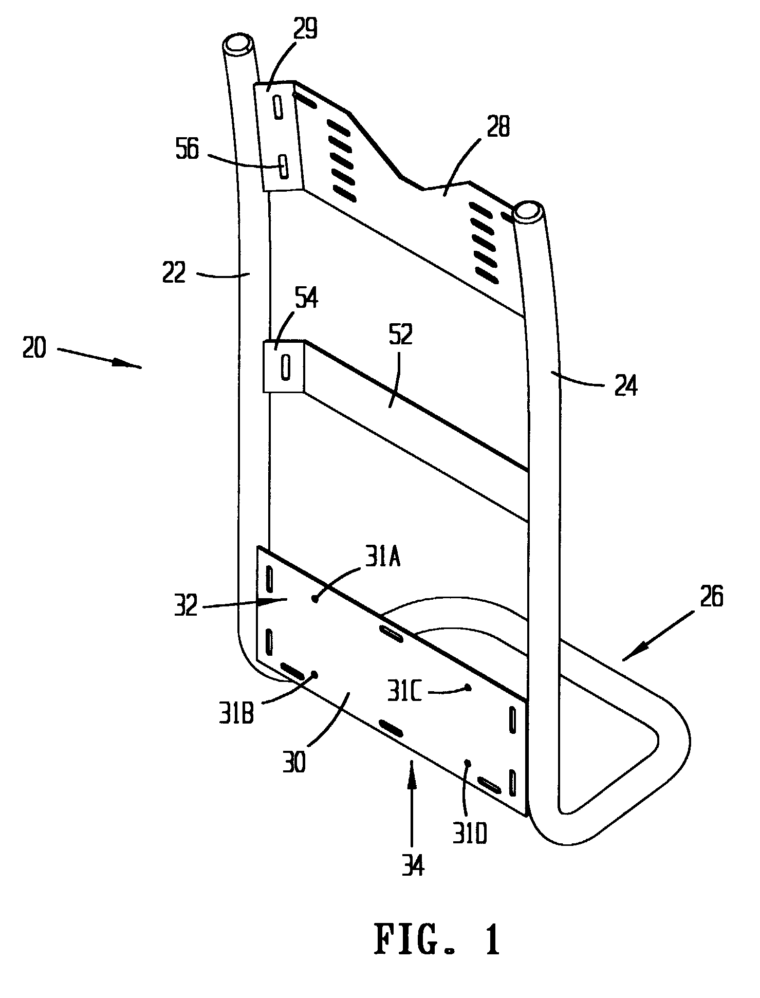 External frame backpack