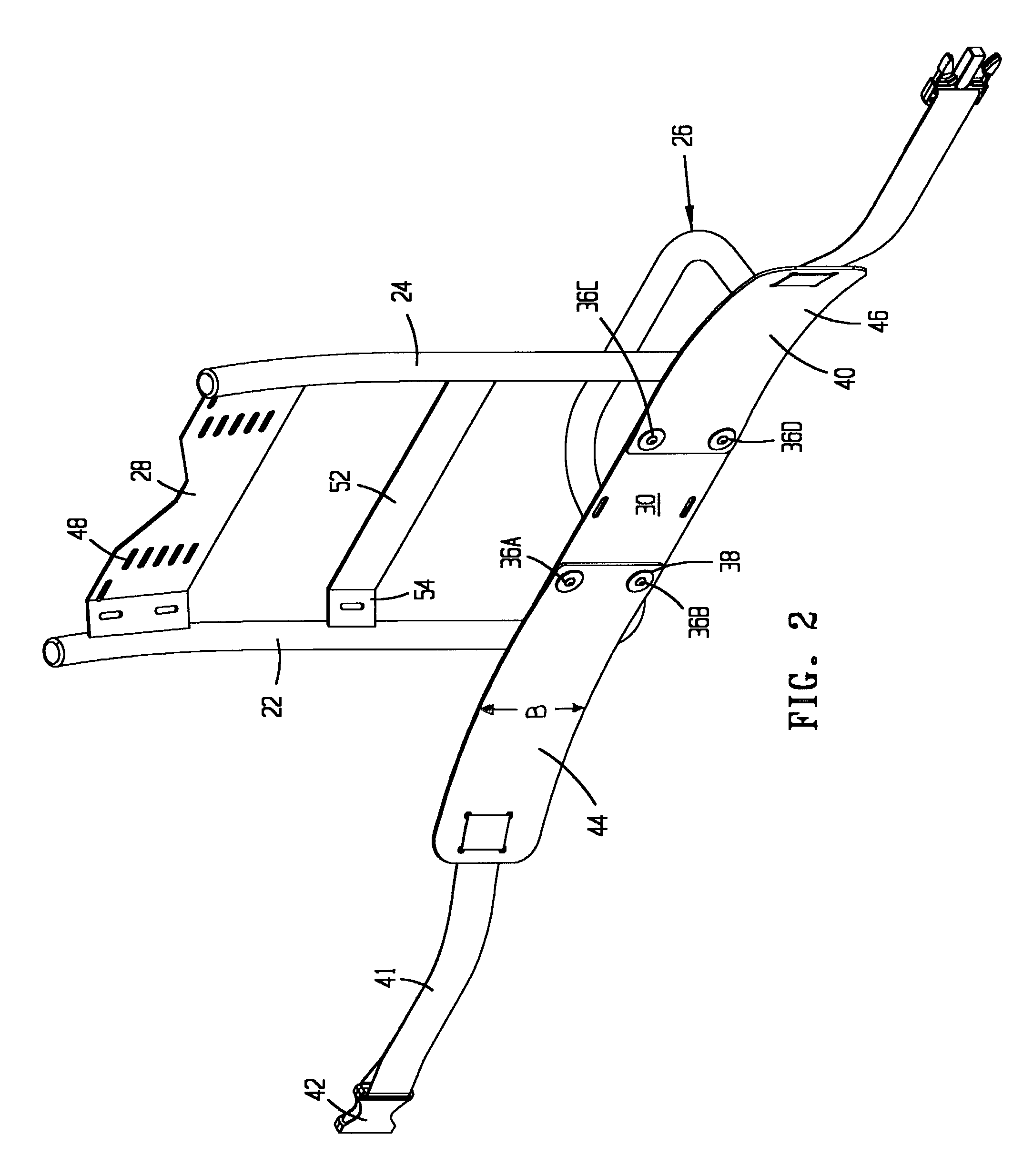 External frame backpack