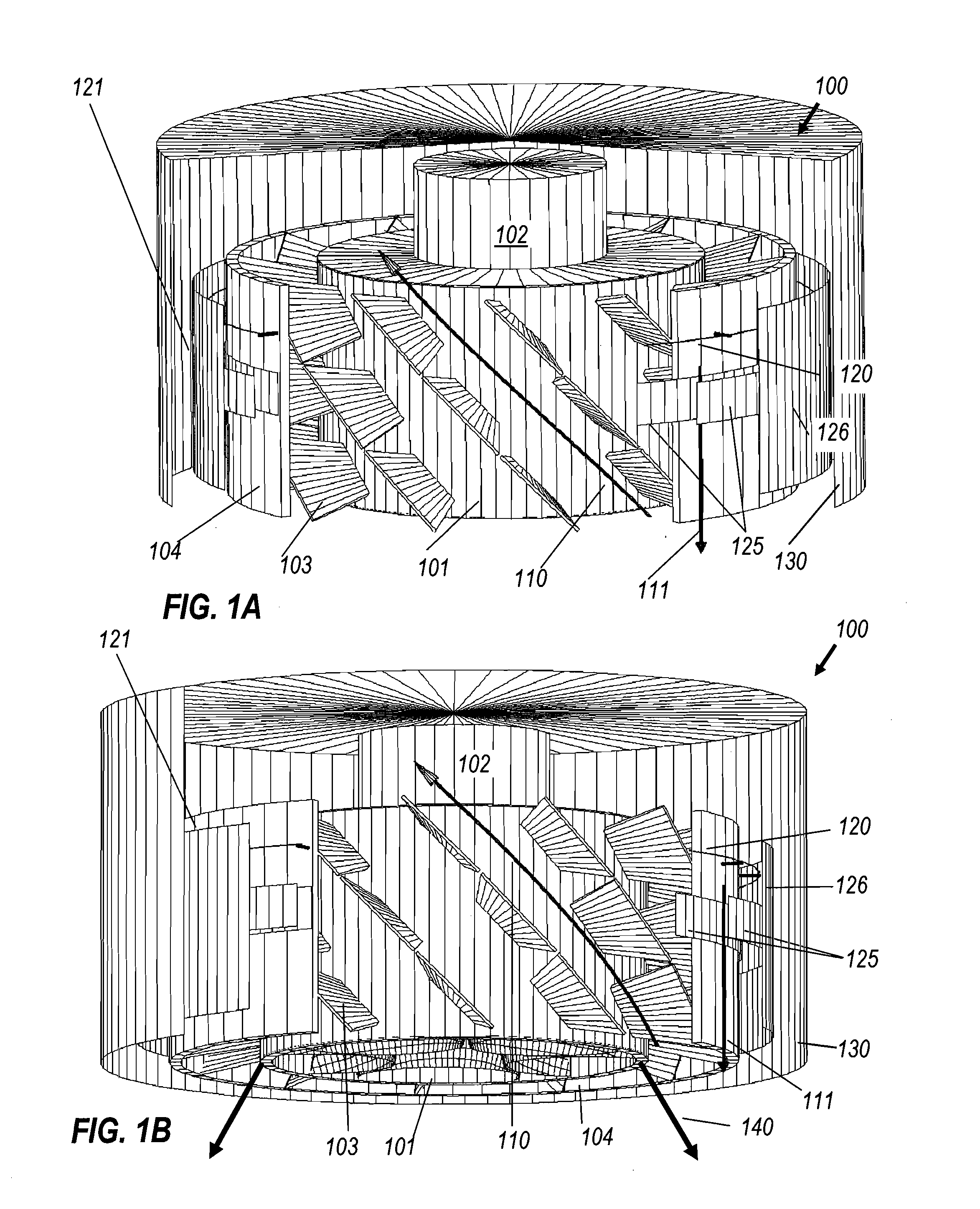 Heat sink with helical fins and electrostatic augmentation