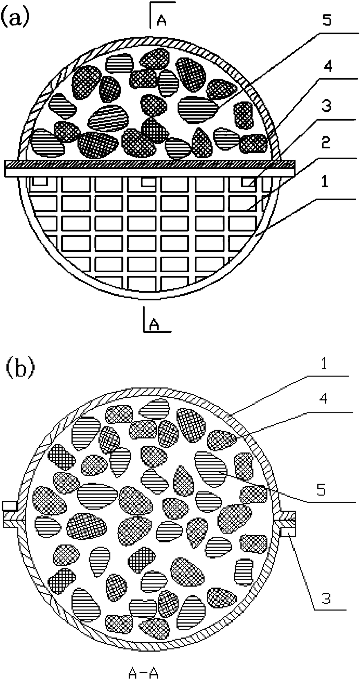 Coupling technology for microelectrolysis-pressurized biofiltration treatment of industrial wastewater biochemical tail water