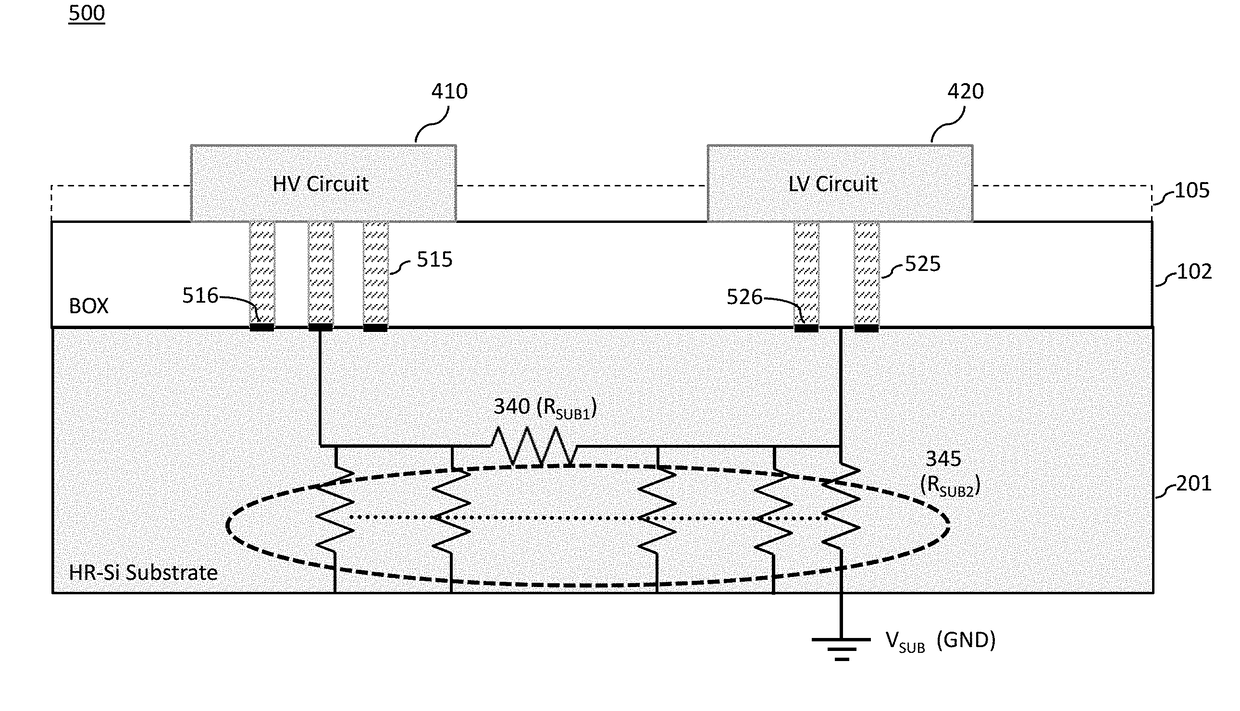 Systems, Methods and Apparatus for Enabling High Voltage Circuits