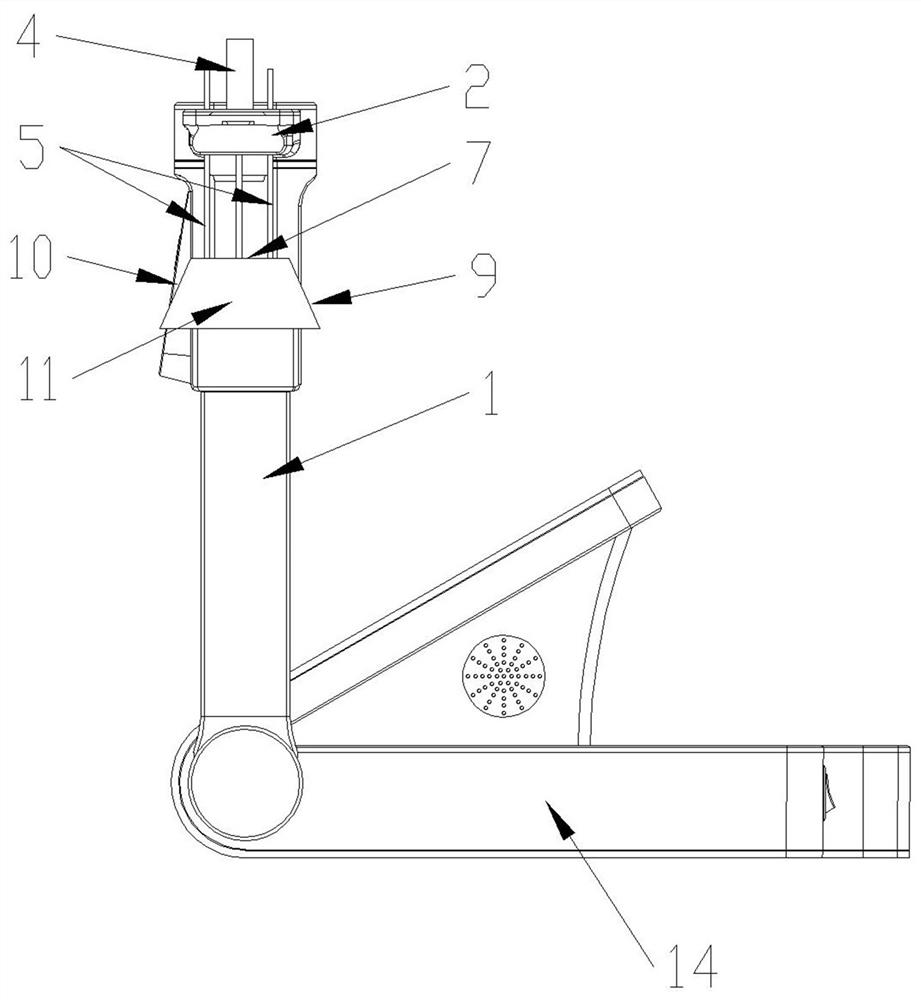 Automatic adjusting mechanism and adjusting method for seal console fill-in light