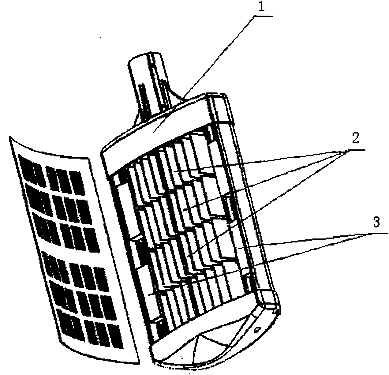 Radiative heat loss cooling coating, preparation method and application thereof