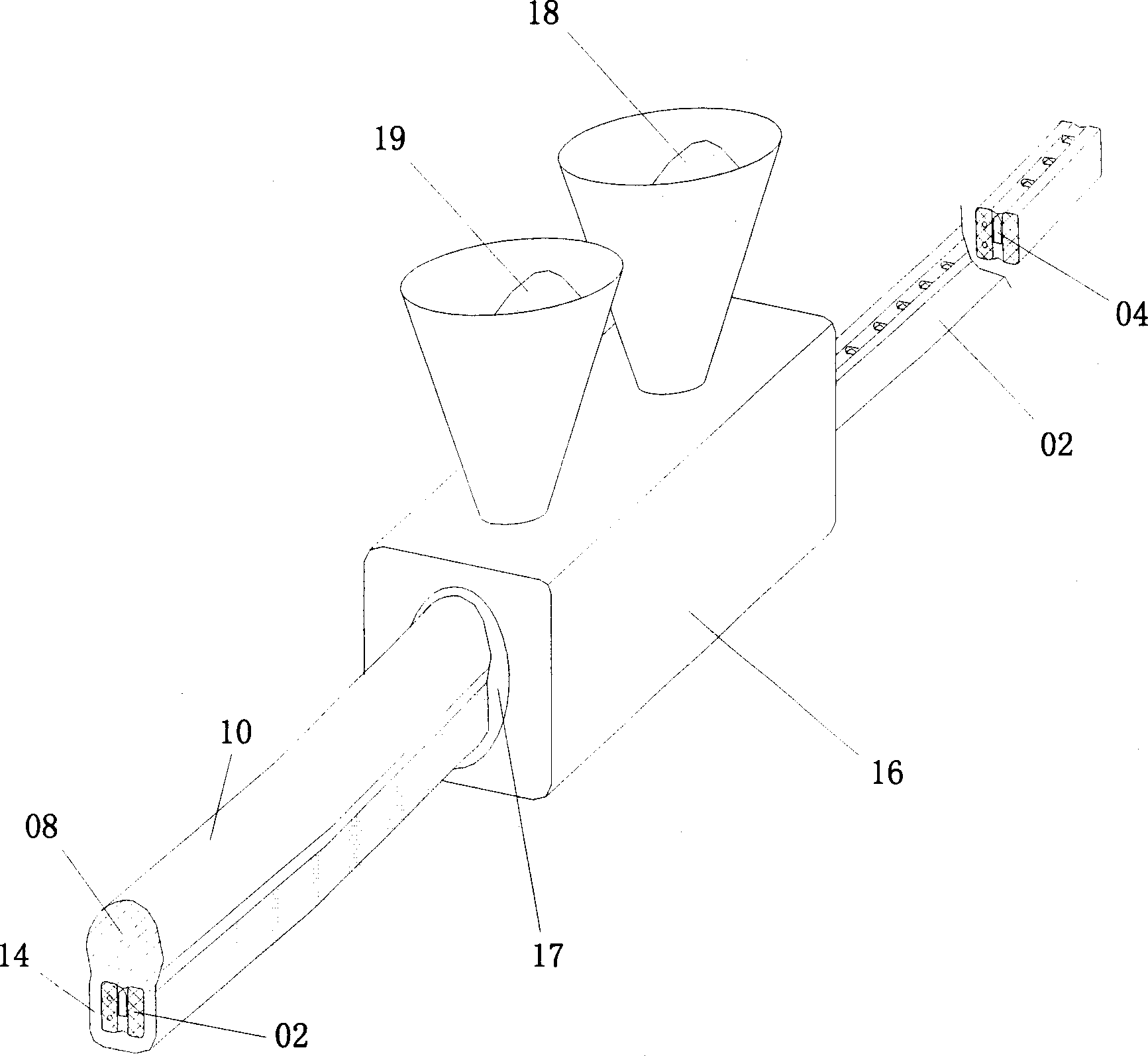 Improved structure of hose lamp