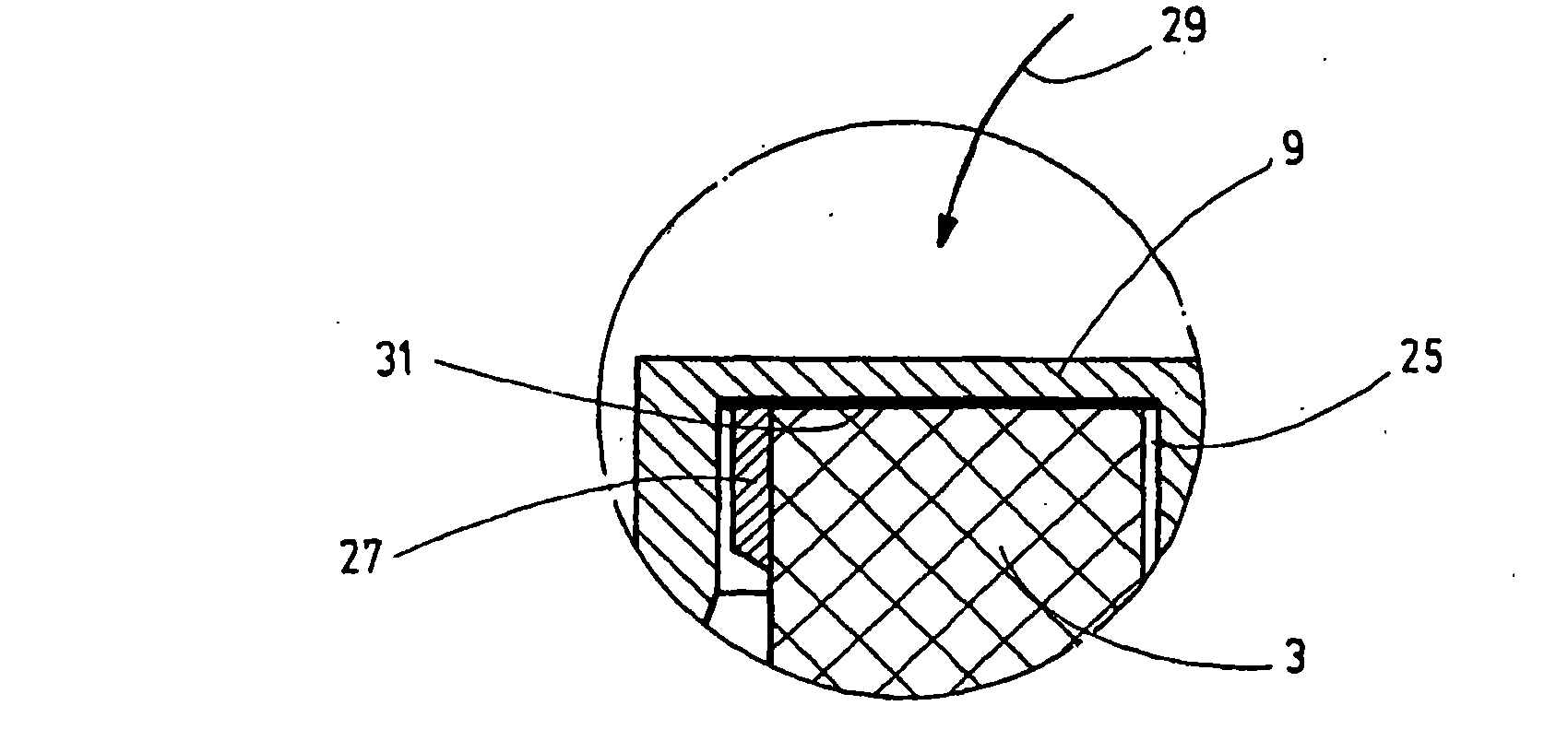 Method for the production of a filter element and filter element produced according to said method