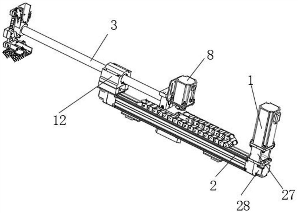 Corn cob positioning robot arm for corn seed testing