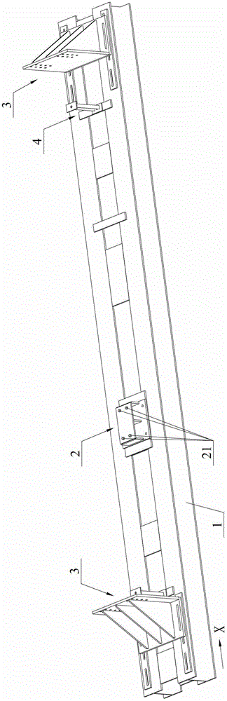 Processing technology and exclusive welding tool for annular cooler special-shaped beam