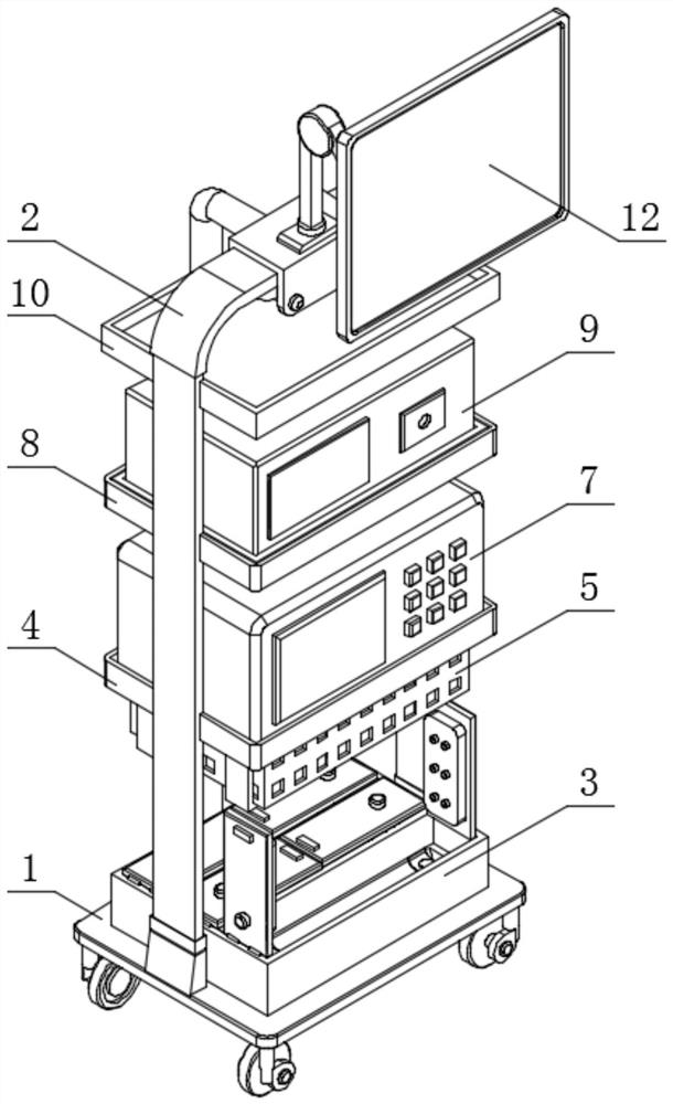 Laparoscope improved structure for gastrointestinal surgery and use method thereof