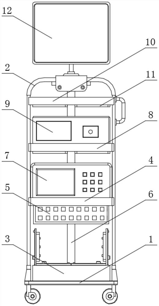 Laparoscope improved structure for gastrointestinal surgery and use method thereof