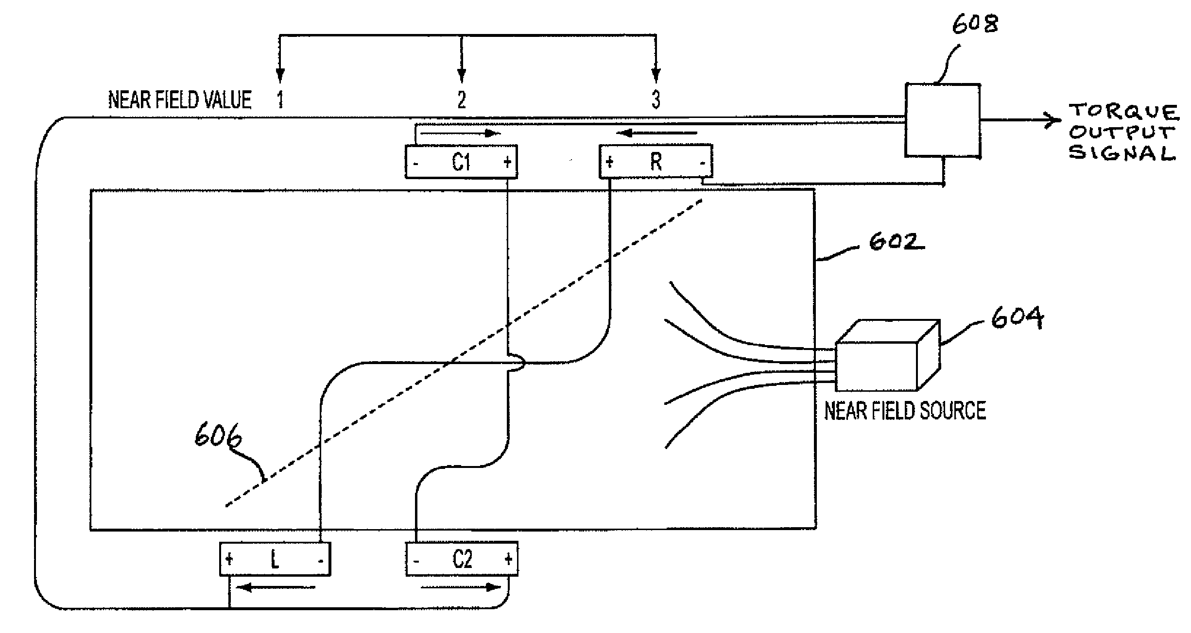 Magnetoelastic torque sensor with ambient field rejection